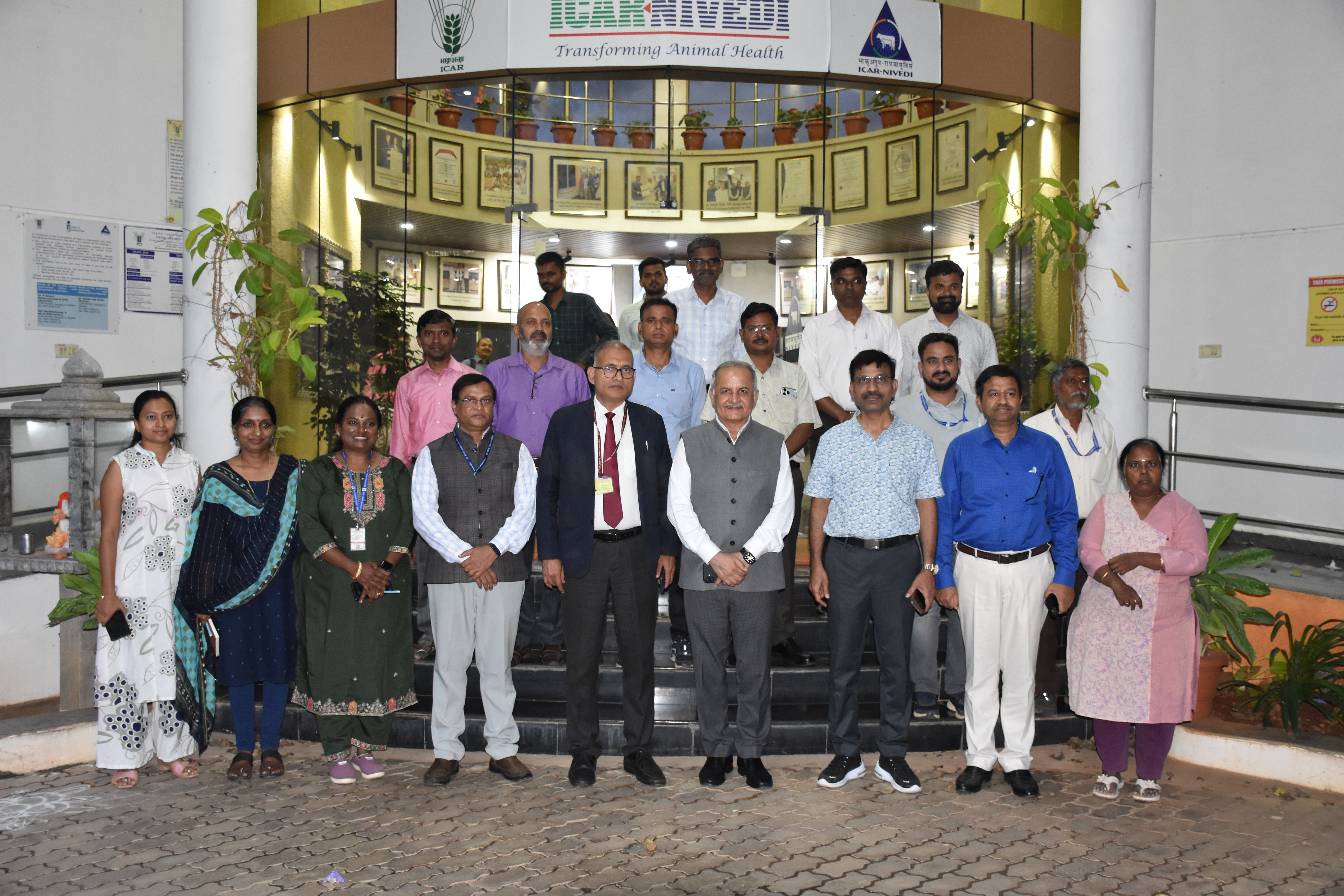 Visit of Additional Secretary DARE and Secretary ICAR at ICAR-NIVEDI 23.06.2026
